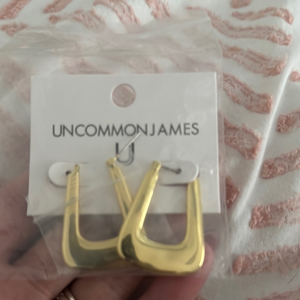 Uncommon James Gold Geometric Earrings